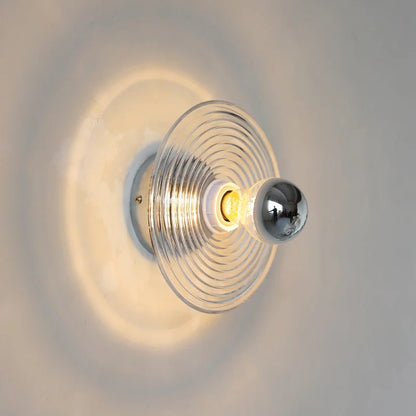 OldStyle - Vintage Glas Wandlampe
