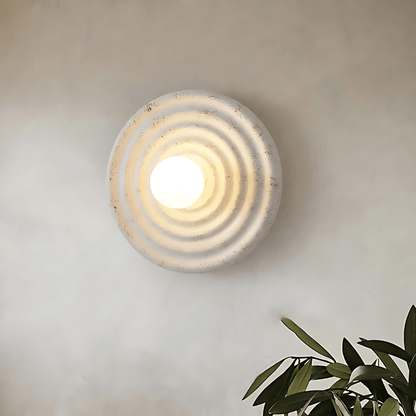 TranquilLume - Wabi-Sabi Væglampe til en Fredelig Atmosfære