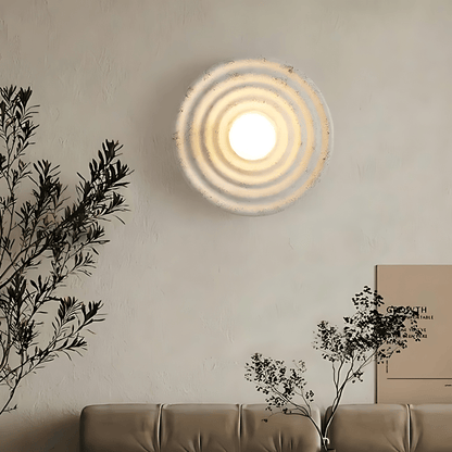 TranquilLume - Wabi-Sabi Væglampe til en Fredelig Atmosfære