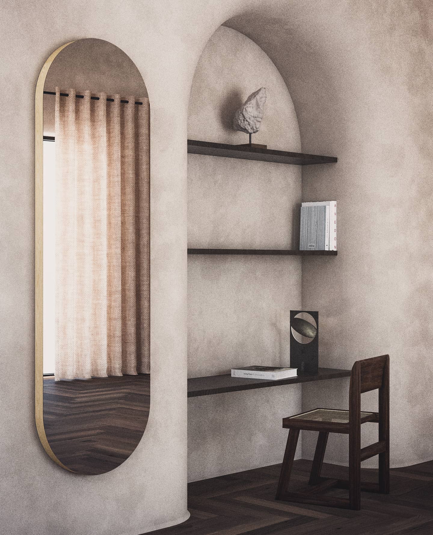 SleekShine - Minimalistisk bordlampe med LED-belysning