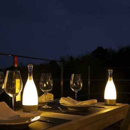 WineGlow - Dekorativ vinflaske lampe