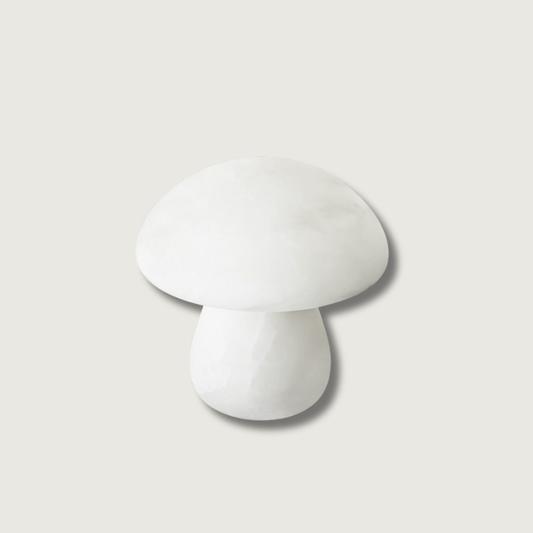 MushroomAura - Alabaster Table Lamp