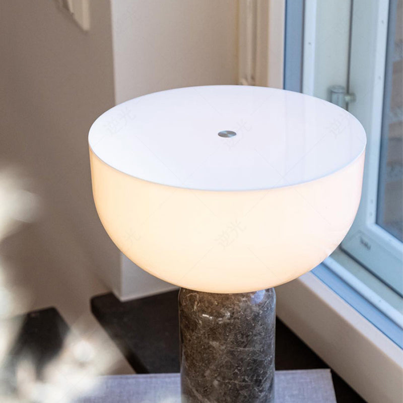 RajaStone - Lampe de table en marbre