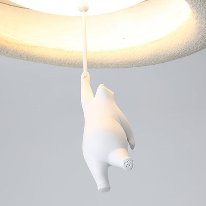 LuxeKami - Ceiling Light with Playful Bears and Subtle Lighting