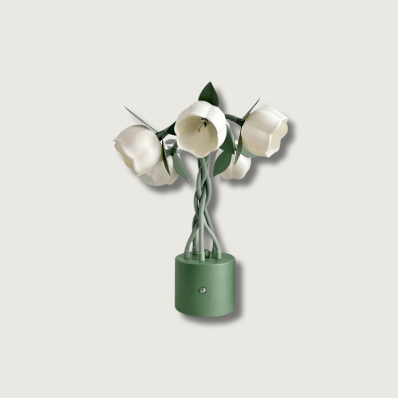 PetalLight - Elegant blomsterinspireret bordlampe