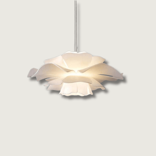 BellaGlow | Elegant White Flower Wall Lamp