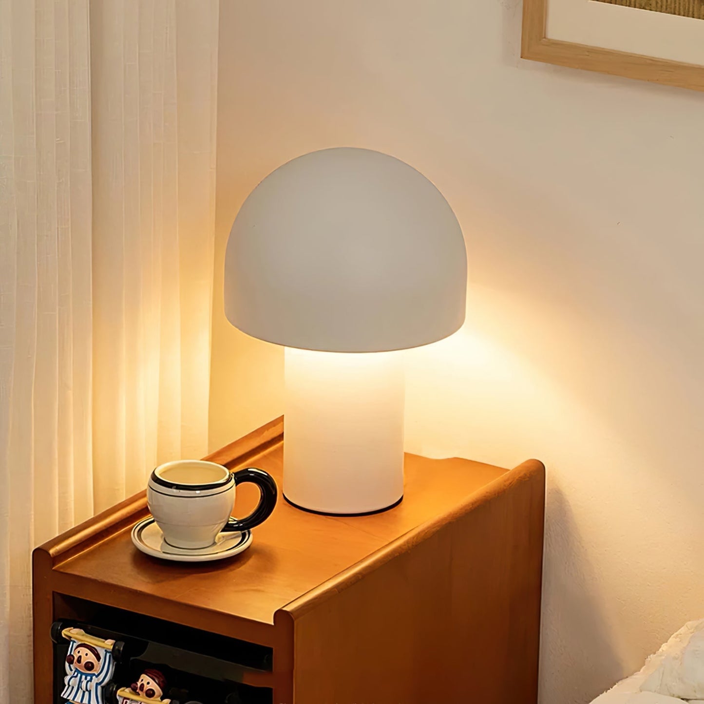 LeeryGlow - Lampe de table élégante avec éclairage LED doux