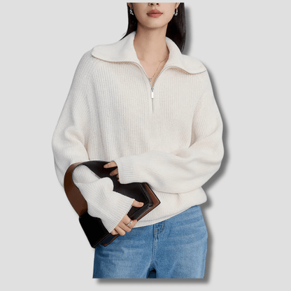 CashmereZip - Elegant Jumper
