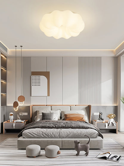 LuxeKumo - Ceiling Light with Subtle Japanese Design and Warm Light Distribution