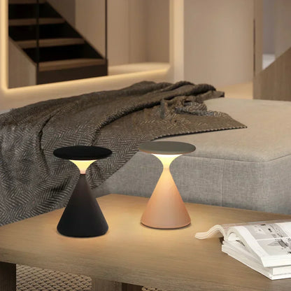 GlowSand - Stylish Hourglass Table Lamp