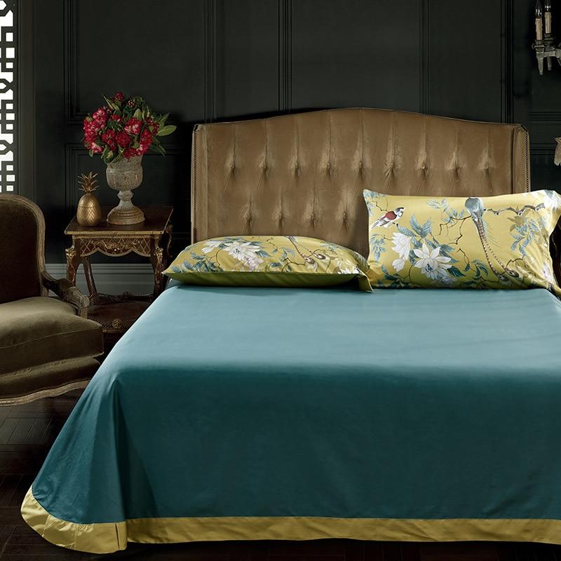 GoldenTranquility - Luxury Egyptian Cotton Pillowcase Set