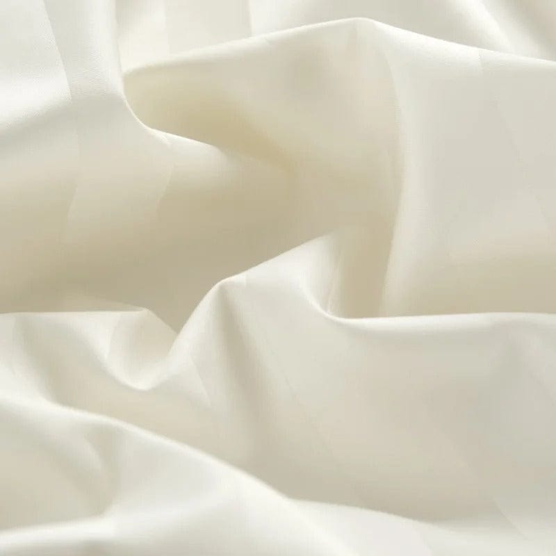 White Opulence - Ägyptische Baumwolle Bettbezug-Set