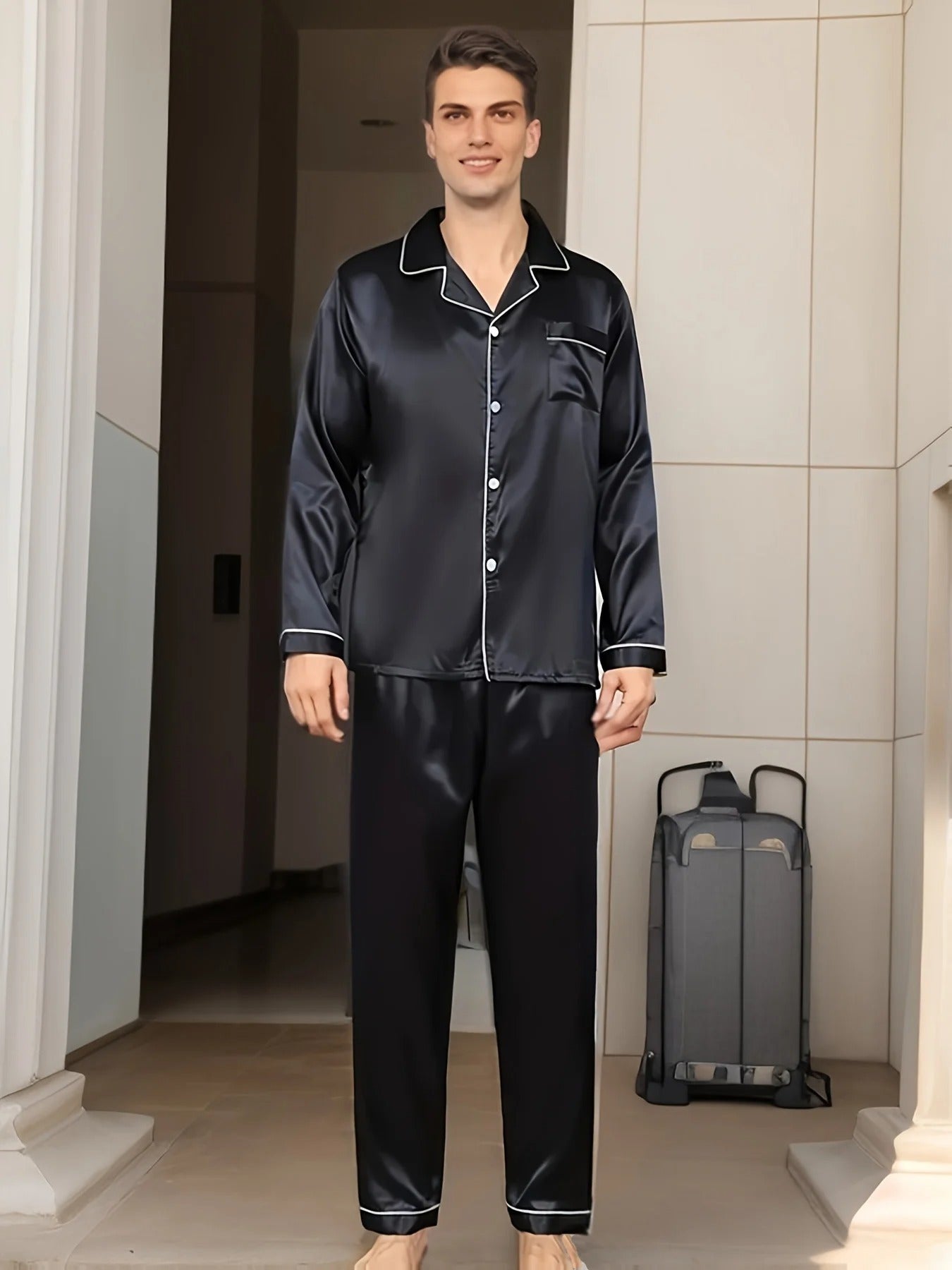 PierreLuxe - Vêtements de nuit élégants pour hommes