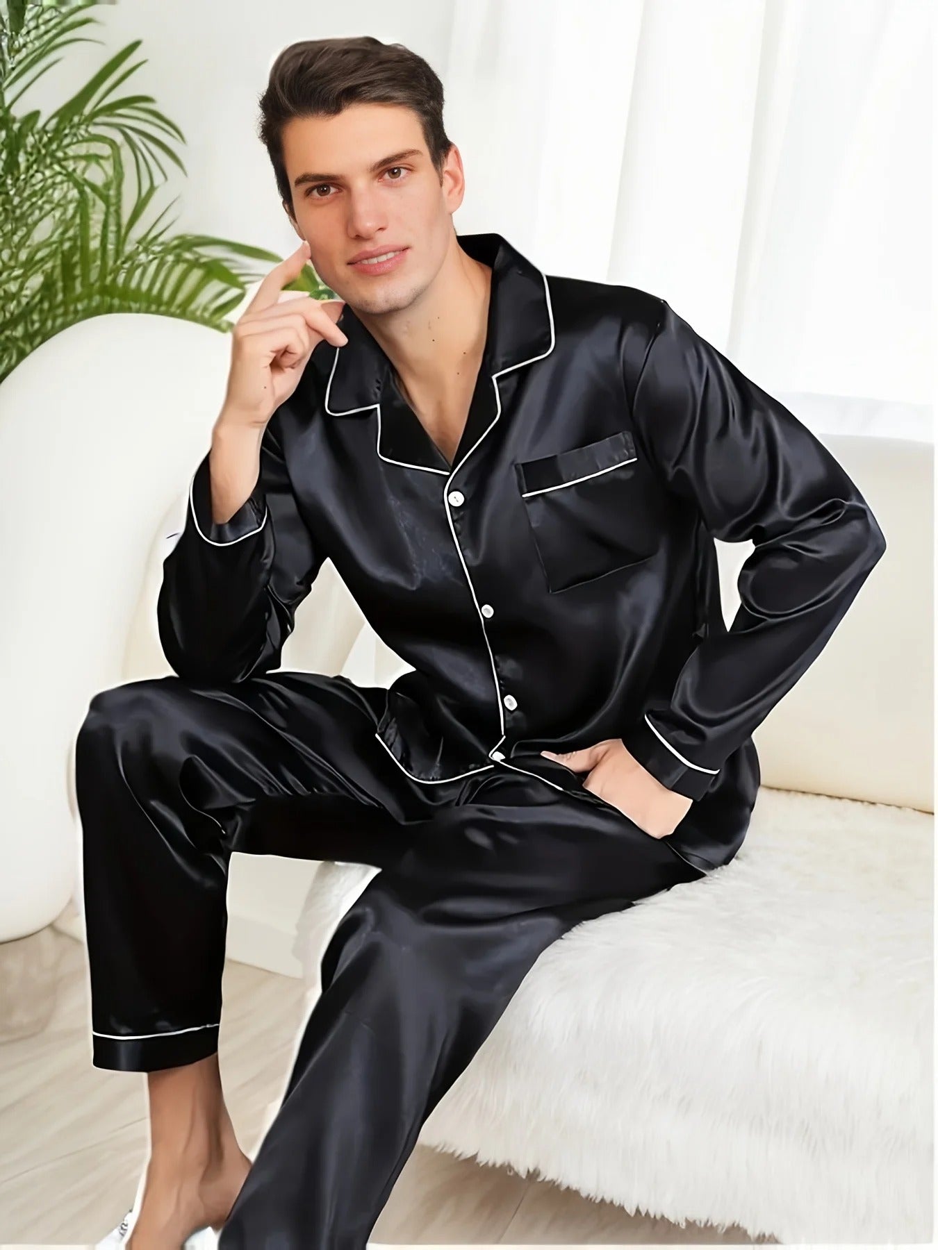 PierreLuxe - Vêtements de nuit élégants pour hommes