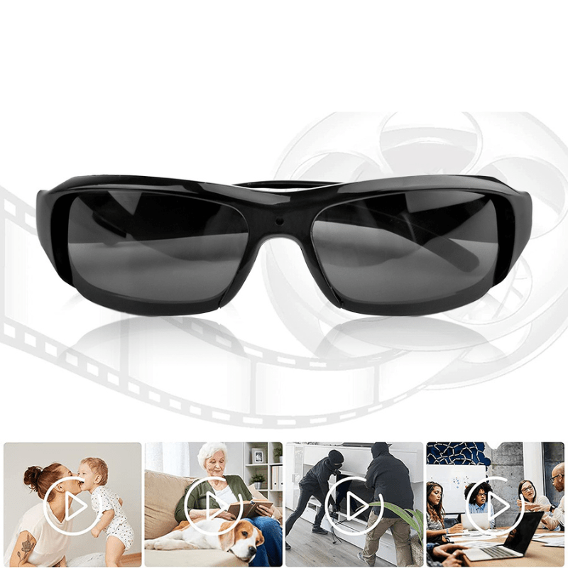 VisionCam - Lunettes intelligentes 1080P avec fonction d'enregistrement