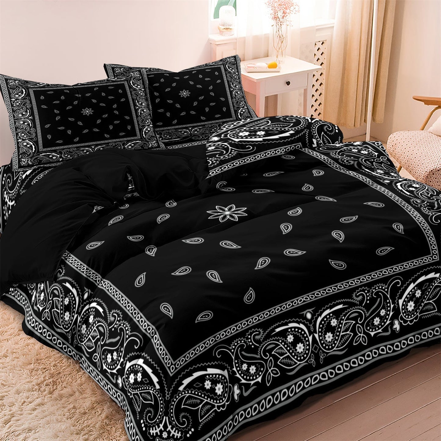 FloralMandala - Luxe Paisley Beddengoed Collectie