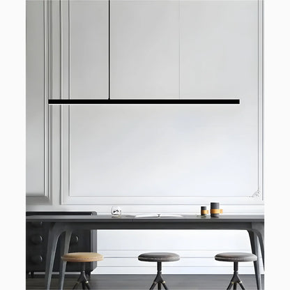 ShadowGlow - Minimalistische schwarze LED-Hängeleuchte