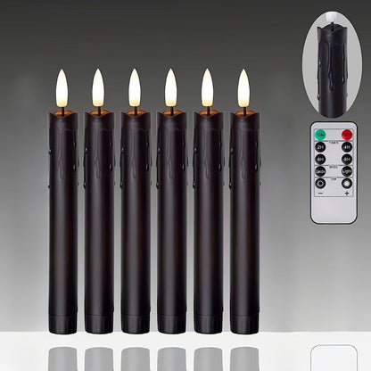 WarmGlow - Ensemble de bougies LED avec télécommande pour la maison