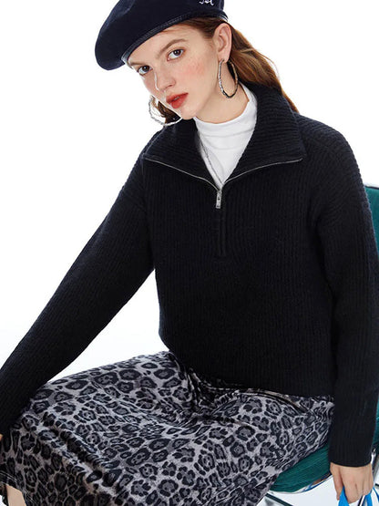 CashmereZip - Elegant Jumper