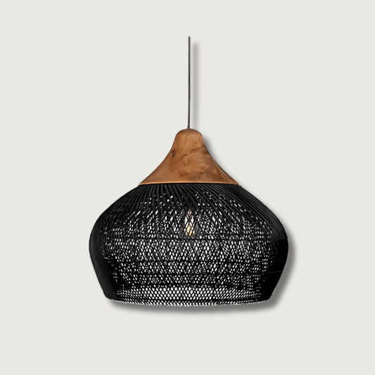 RattanDream - Boho-inspirierte handgefertigte Pendelleuchte