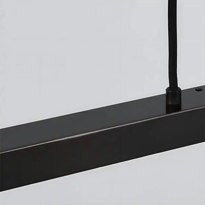 ShadowGlow - Minimalistische schwarze LED-Hängeleuchte