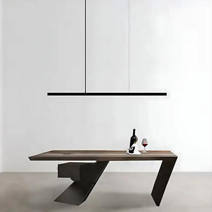 ShadowGlow - Minimalistische schwarze LED-Hängeleuchte
