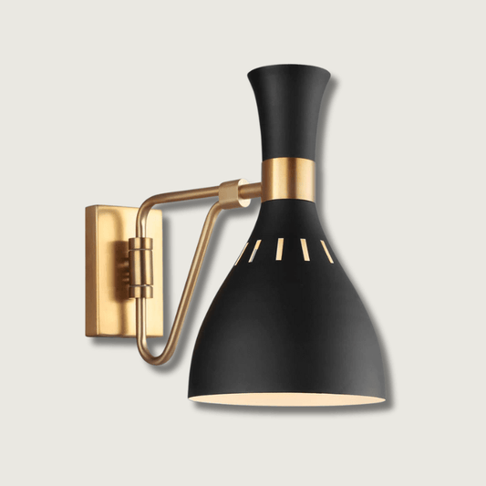 MidnightElegance - Lampe murale noire